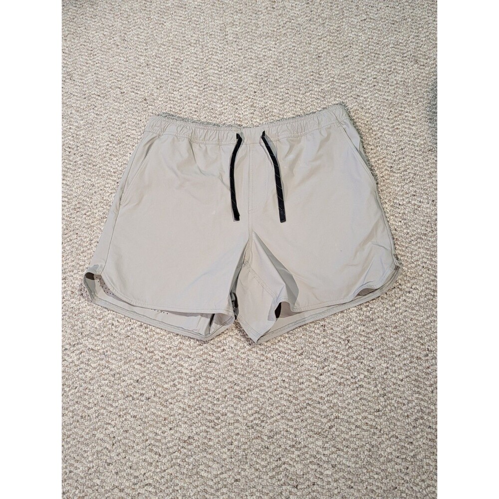 Bearbottom Shorts Mens Large Beige Comfort Waist Stretch Outdoor Casual